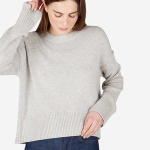 Everlane Soft Cotton Square Crew Sweater